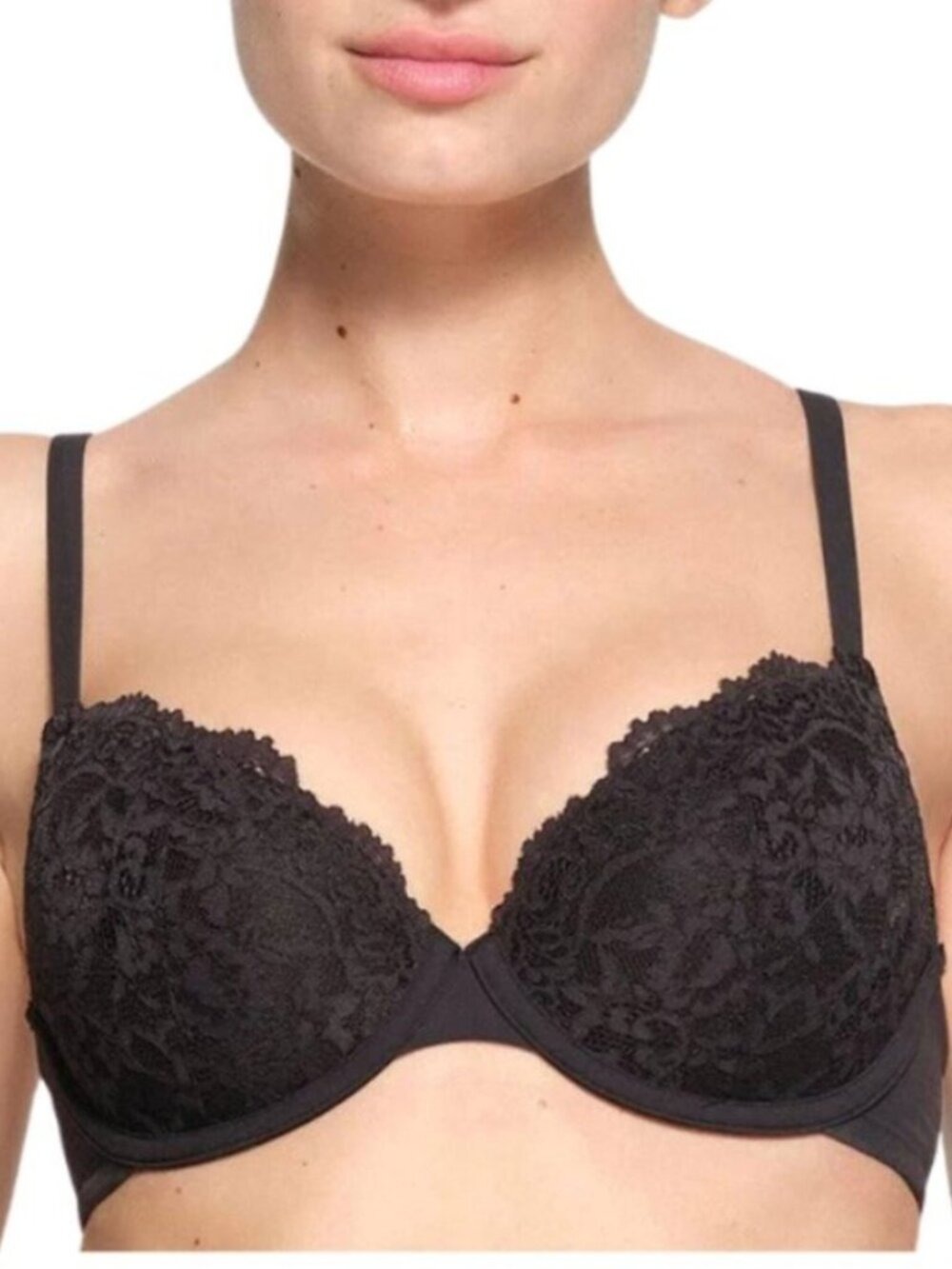 Skims Fits Everybody Lace T-Shirt Bra - 36C
